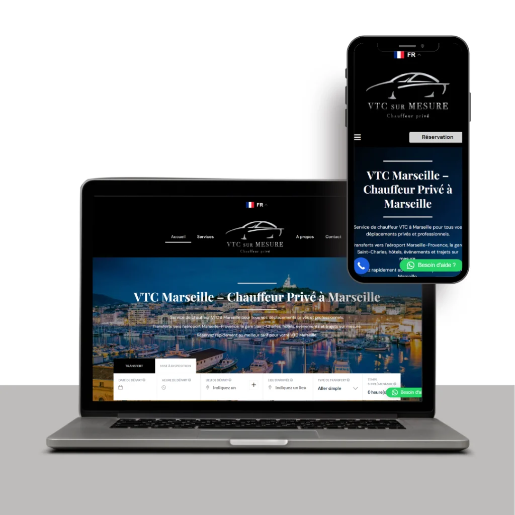 Site internet vtcsurmesure.com